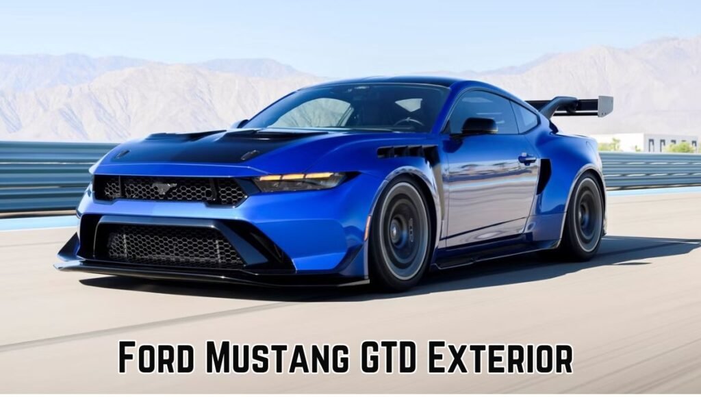 Ford Mustang GTD Exterior right side view